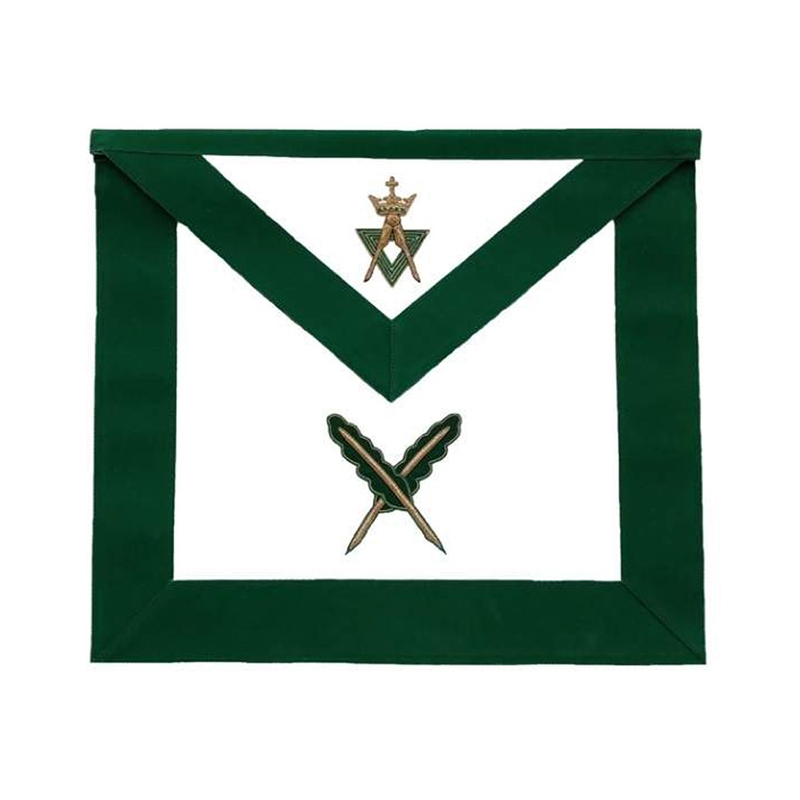 Allied Masonic Degree AMD Embroidered Officer Apron Secretary