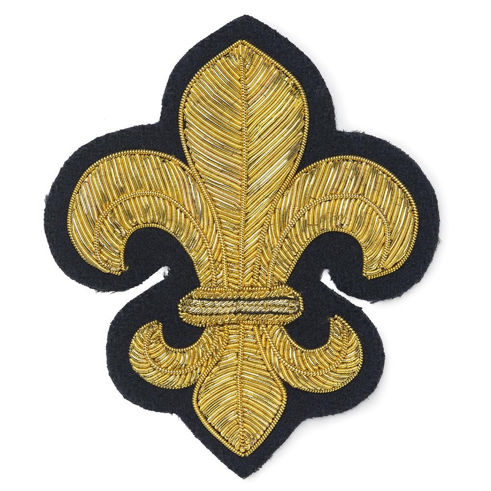 Fleur De Lys Blazer Badge