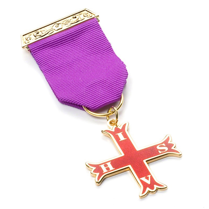 Red Cross Of Constantine Breast Jewel