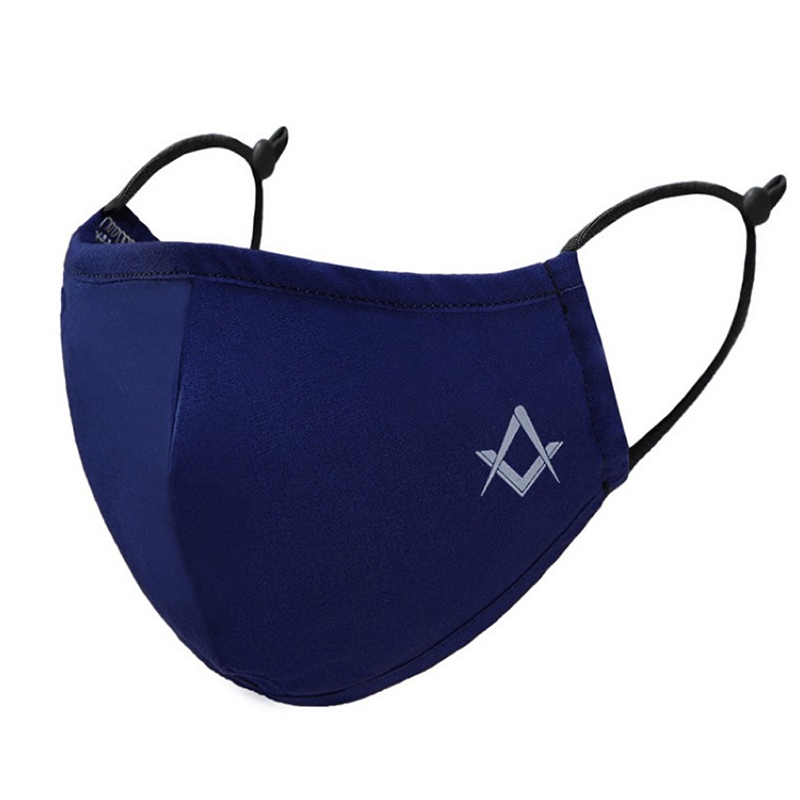 Freemasons Masonic Reusable 4 Ply Cotton Facemask