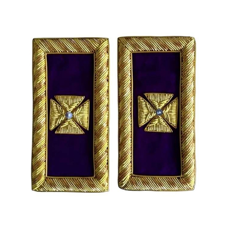 Knight Templar Shoulder Boards Past Grand Commander