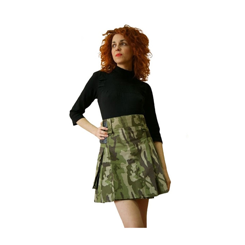 Women Camo Kilt