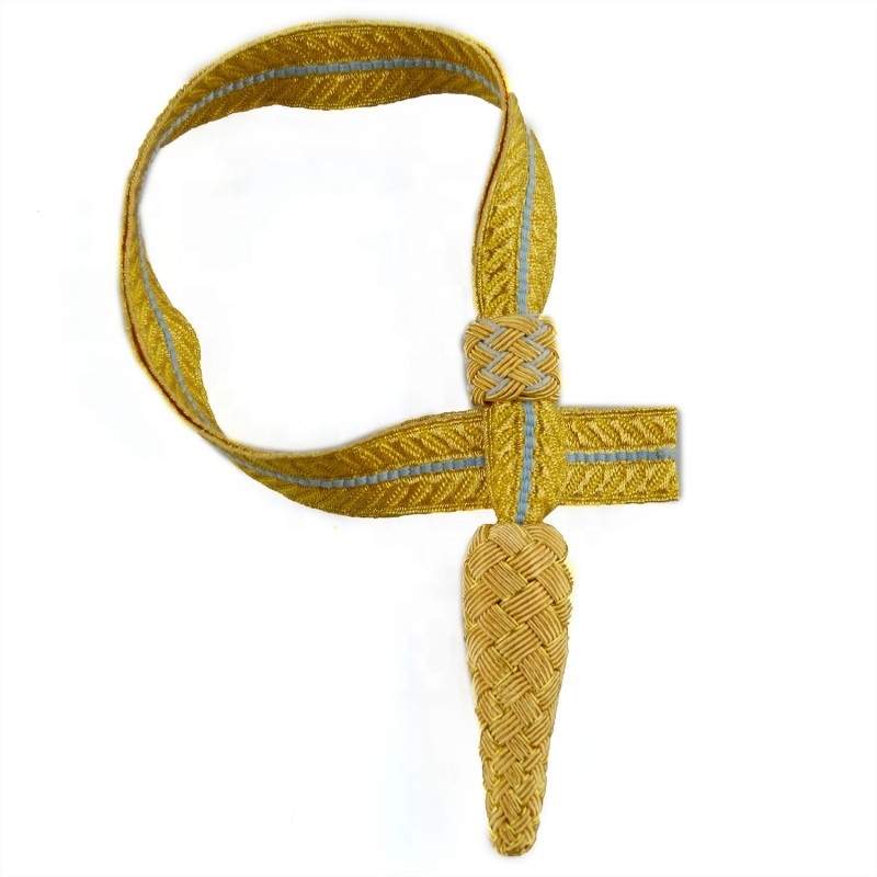 Royal Air Force Officers Sword Knot With Gold And Sky Blue Lace