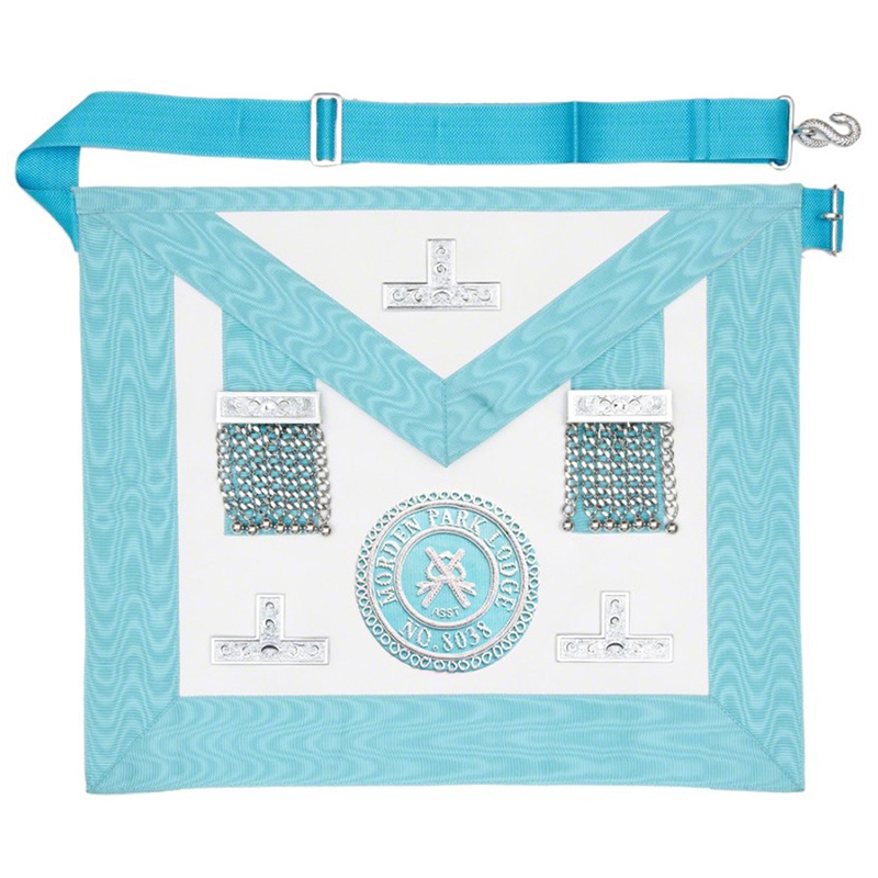 Masonic Craft Wm Past Masters Apron With Badge