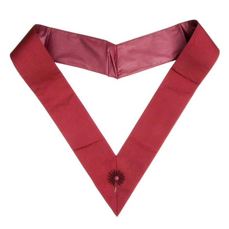 Royal Order Of Scotland Crimson Cordon Sash