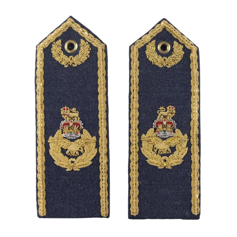 Air Vice Marshall And Above Shoulder Board Epaulette Royal Air Force Regiment RAF Badge