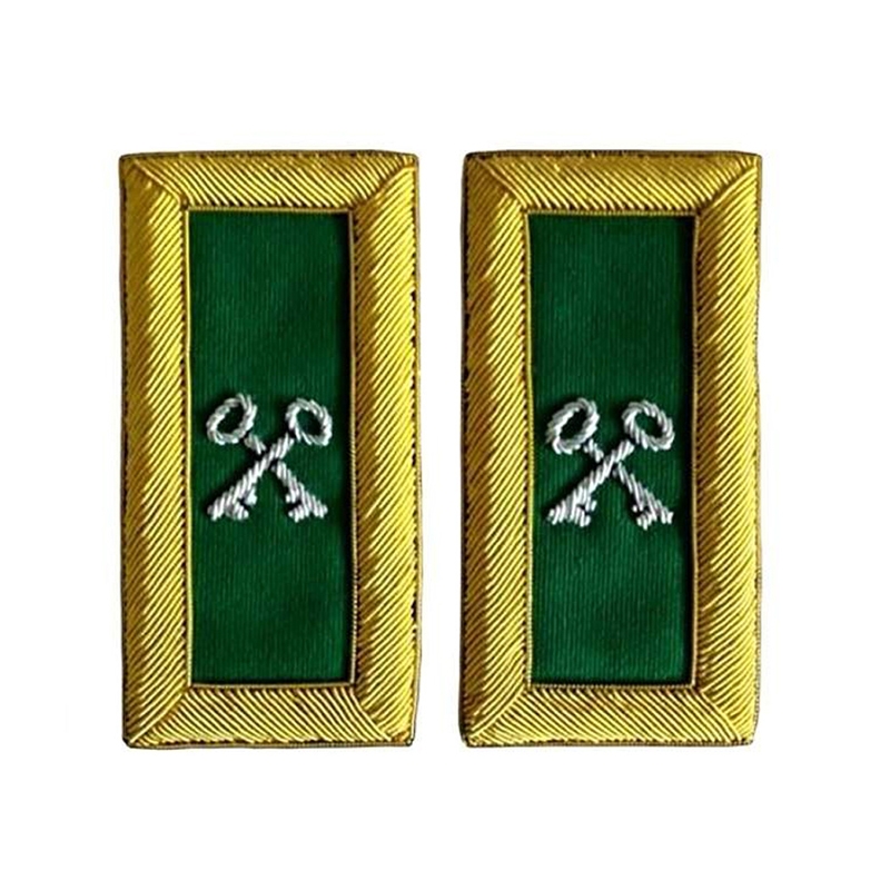 Knight Templar Shoulder Boards Treasurer