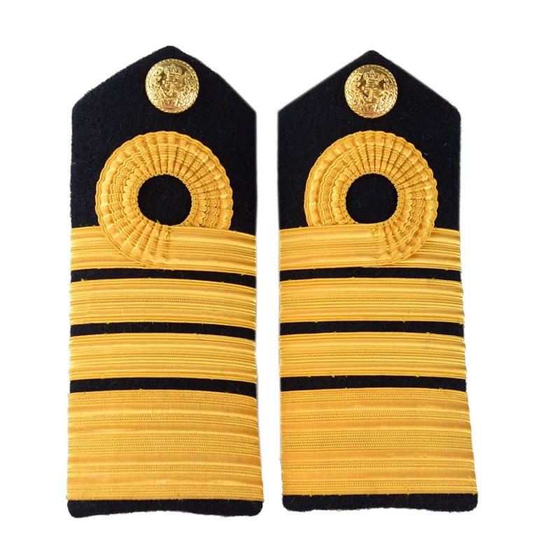 Admiral (ADM) Shoulder Board Epaulette Royal Navy Badge