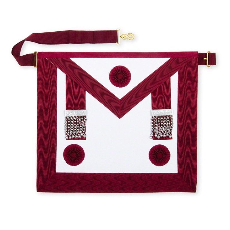 Provincial Stewards Lambskin Apron With Rossettes