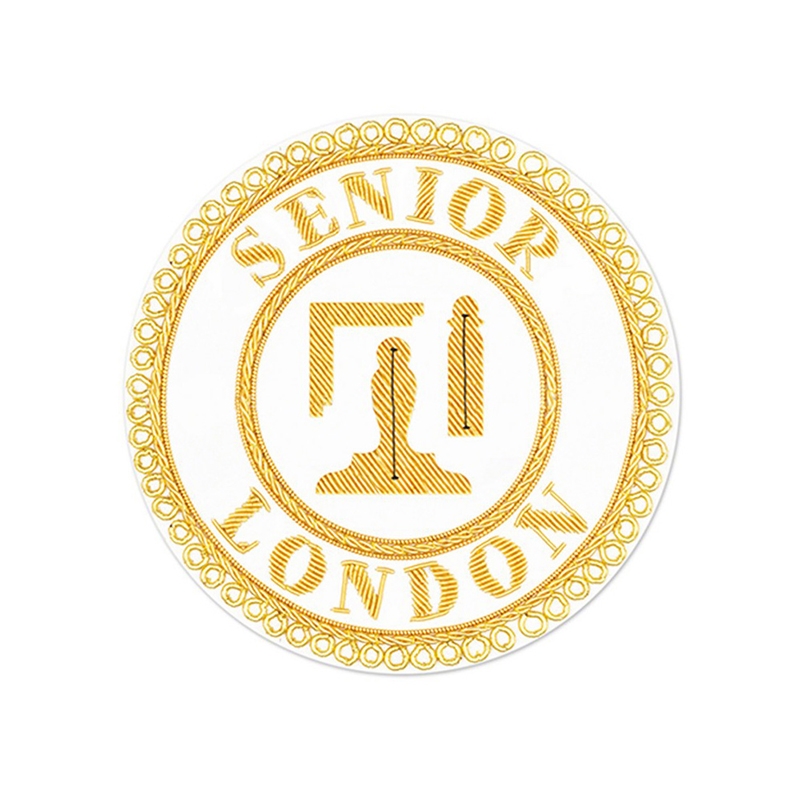 Senior London Grand Rank Full Dress Apron Badge