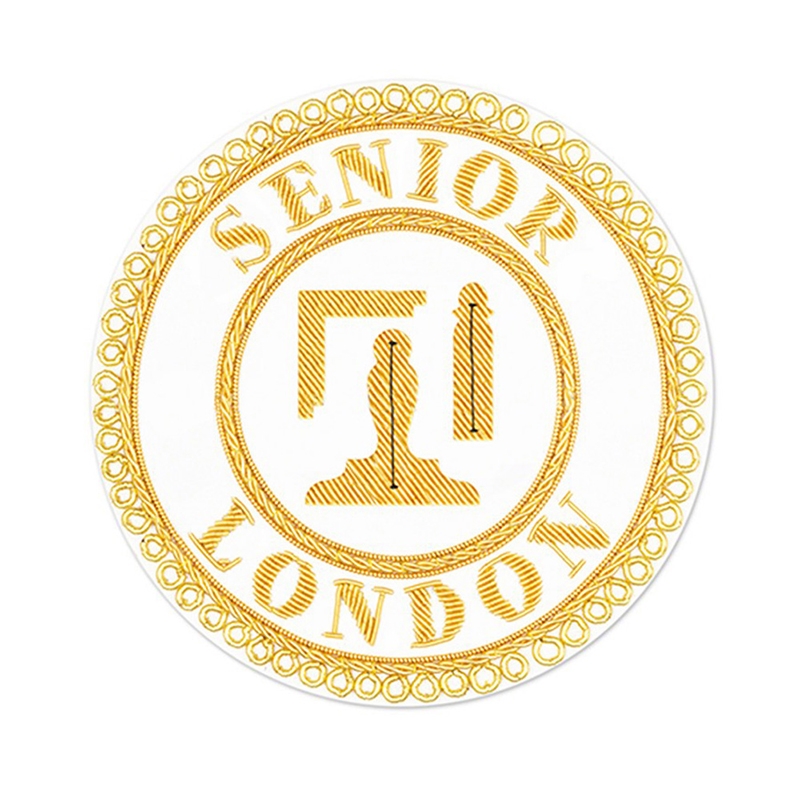 Senior London Grand Rank Full Dress Apron Badge