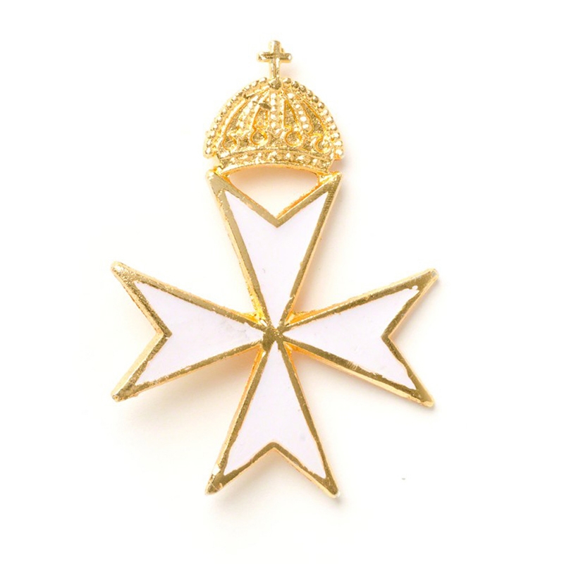 Knights Malta Priors Cap Badge