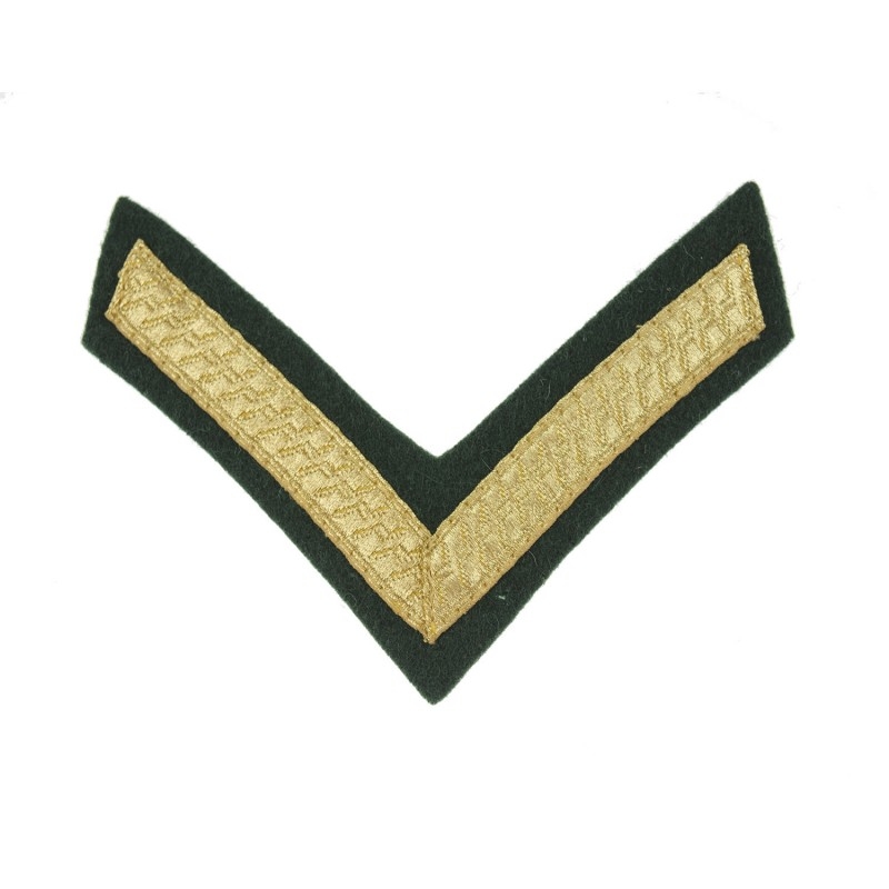 1 Bar Chevron Lance Corporal (LCPL) Royal Marines Royal Navy Badge