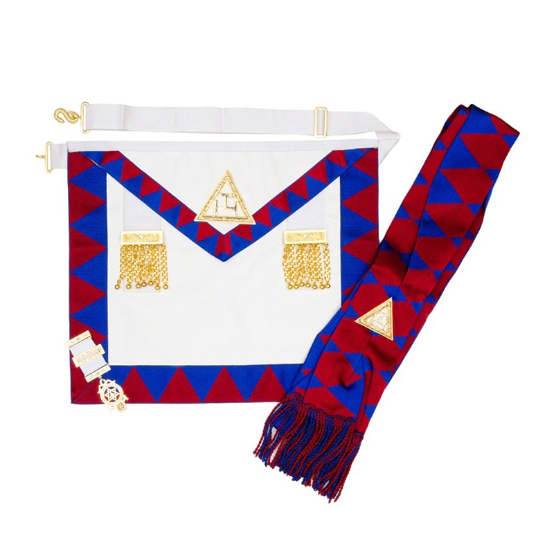 Royal Arch Companions Apron & Sash With Jewel