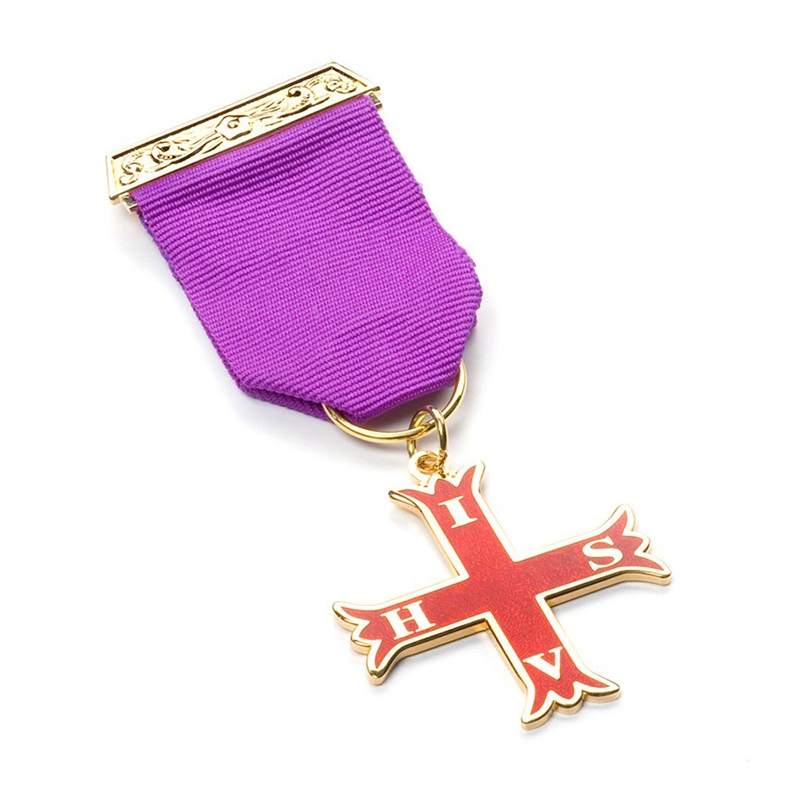 Red Cross Of Constantine Breast Jewel