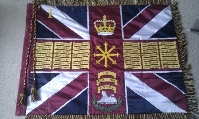 1st Battalion Coldstream Guards Regimental Colors