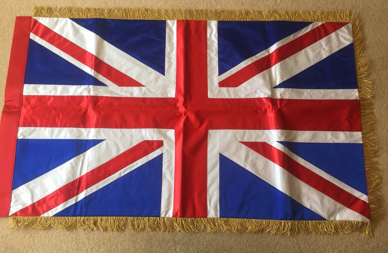 Silk Union Flag 46X25