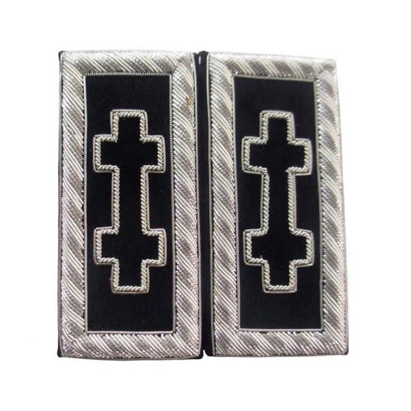 Knights Templar Shoulder Boards Bullion Embroidered Grand Encampment