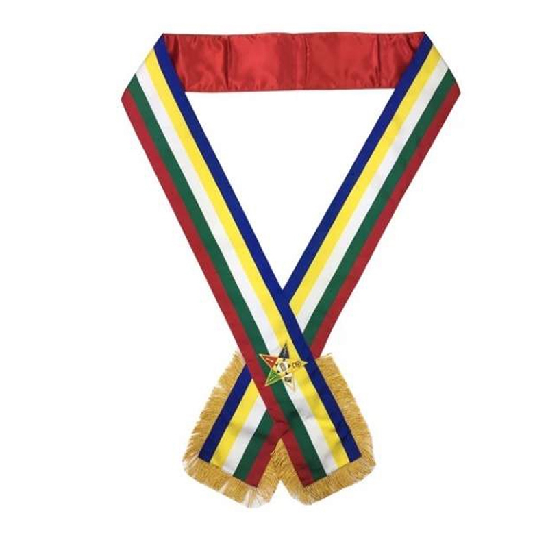 Masonic Order Of Eastern Star OES Sash Five Colors