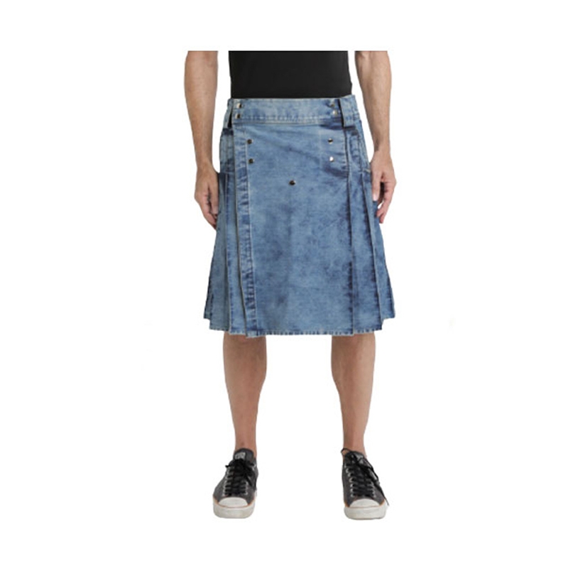 Denim Kilt Kilt For Men