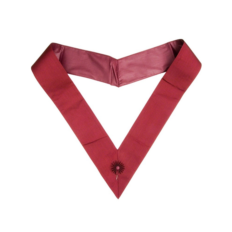 Royal Order Of Scotland Crimson Cordon Sash