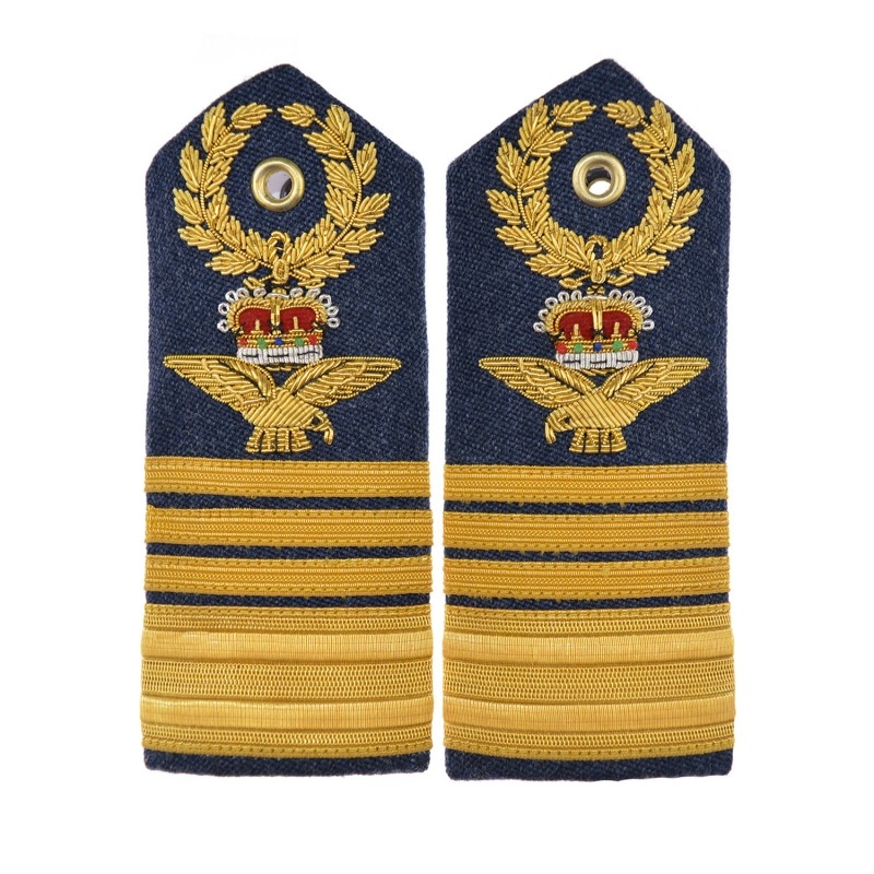 Air Chief Marshall Shoulder Board Epaulette Royal Air Force Regiment Royal Air Force Badge