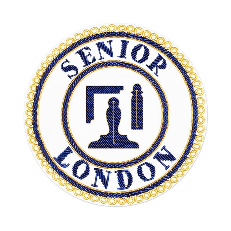 Senior London Grand Rank Undress Apron Badge