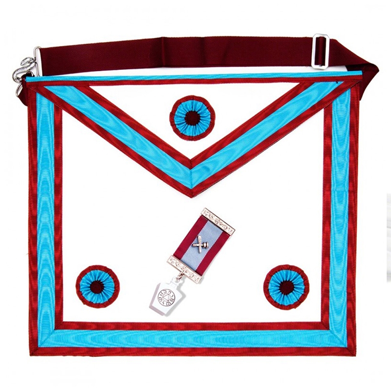 Mark Master Masons MM Apron & Breast Jewel